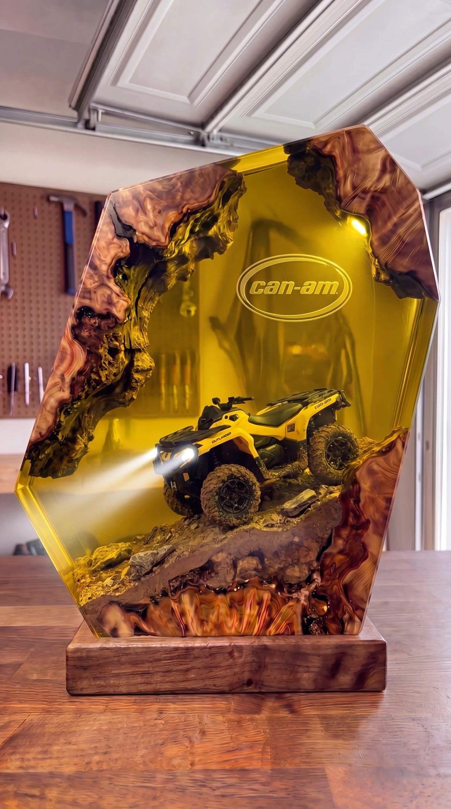 Yellow Can-Am Outlander ATV (Pre-Order)